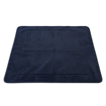 Pine Crossing Bath Mat - Navy