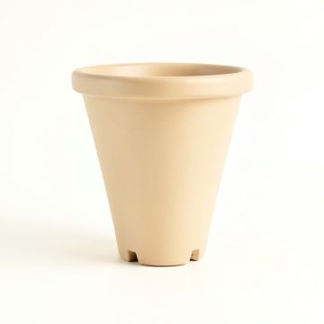 Glen Branch Empty Railing Planter With Integral Brackets - Beige (synthetic illustration; no displayed measurements)