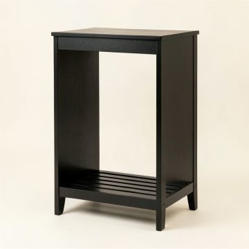 Sage Dell Freestanding Laundry Folding Counter - Black (synthetic illustration; no displayed measurements)
