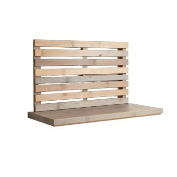 Field Dell Wall-Mounted Entryway Organizer Shelf - Gray
