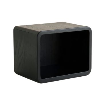 Fern Bend Low Toy Storage Unit - Black