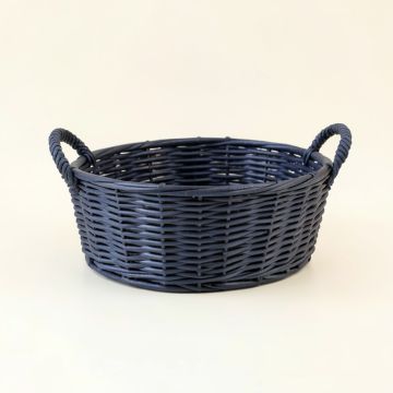 Clay Bluff Empty Storage Basket - Navy (synthetic illustration; no displayed measurements)