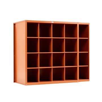 Cedar Bend Empty Mug-Storage Cabinet Insert - Terracotta