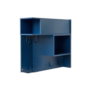Sage Dell Wall-Mounted Entryway Organizer Shelf - Blue
