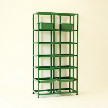 Stone Bend Empty Vertical Garden Frame - Green (synthetic illustration; no displayed measurements)