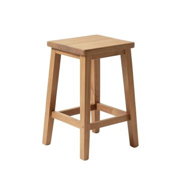 Nicky Solid Wood 24.3 '' Counter Stool