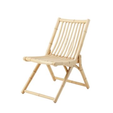 Bay Crossing Folding Outdoor Chair - Ivory