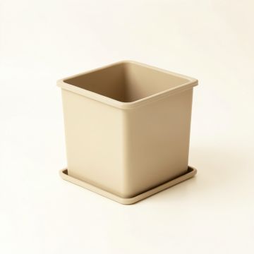 Cedar Canyon Empty Planter - Beige (synthetic illustration; no displayed measurements)