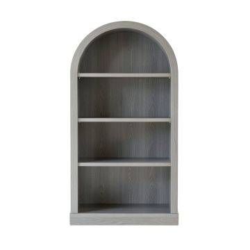 Heath Edge Freestanding Bookcase - Gray