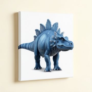 Stegosaurus Canvas Art (synthetic illustration; no displayed measurements)
