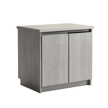 Lake Crossing Freestanding Laundry Folding Counter - Gray