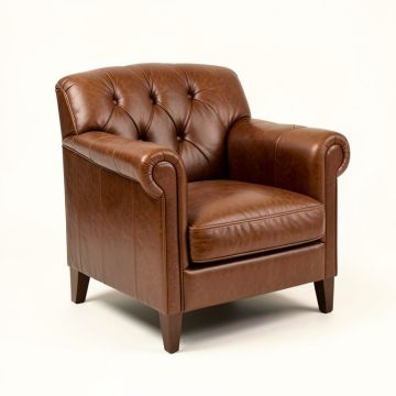 Effingham 28 '' Wide Tufted Armchair (synthetic illustration; no displayed measurements)