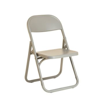 Brook Canyon Folding Outdoor Chair - Gray