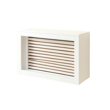Pine Bluff Wall-Mounted Entry Cabinet - White