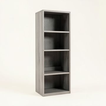 Willow Dell Narrow Cubby Tower - Gray (synthetic illustration; no displayed measurements)