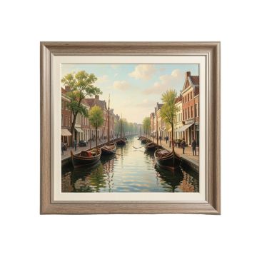 `` Regatta At Argenteuil 1874 '' By Pierre-Auguste Renoir Matted Framed Painting Print