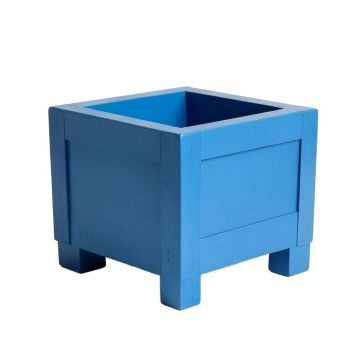 Dune Canyon Empty Raised Planter - Blue