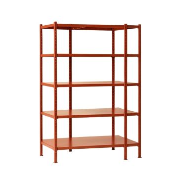 Moss Bend Empty Seed-Starting Shelving Unit Without Lights - Terracotta