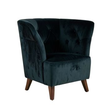 Malcolm Tufted Velvet Upholstered Wingback Dining Chair
