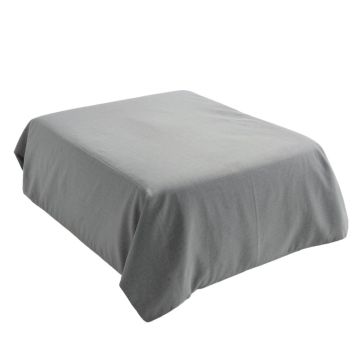 Gray 100 % Cotton Duvet Cover