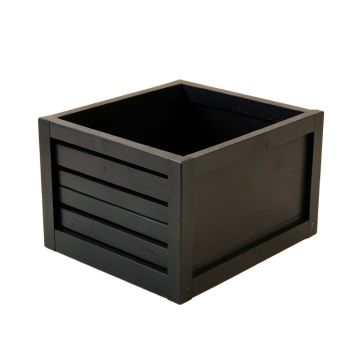 Aspen Dale Empty Furniture-Style Litter Enclosure - Black