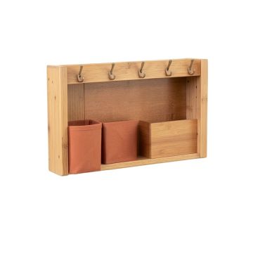 Ridge Arc Wall-Mounted Entryway Organizer Shelf
