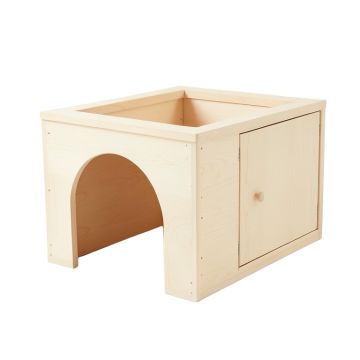 Briar Bend Empty Furniture-Style Litter Enclosure - Ivory