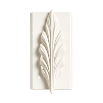 Reeded Acanthus 1 3/4 '' H X 94 1/2 '' W X 1 1/8 '' D Leaf Panel Moulding