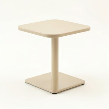Elm Brook Compact Balcony Table - Beige (synthetic illustration; no displayed measurements)