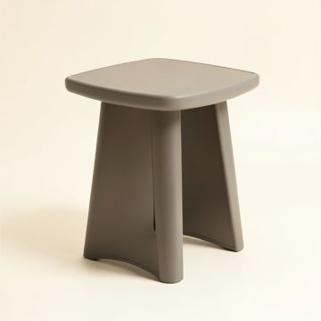 Opperman Plastic Side Table (synthetic illustration; no displayed measurements)
