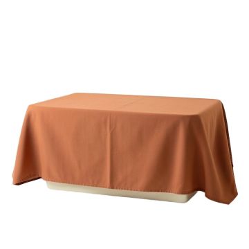 Hill Brook Flat Bed Sheet - Terracotta