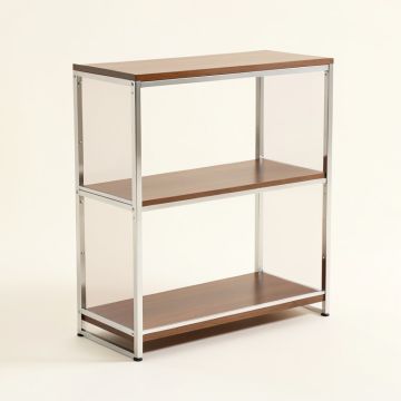 Bookshelf (synthetic illustration; no displayed measurements)