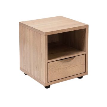 Vaness End Table With Storage