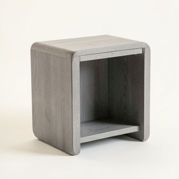 River Bend Side Table - Gray (synthetic illustration; no displayed measurements)