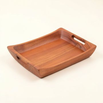 Wren Canyon Serving Tray - Terracotta (synthetic illustration; no displayed measurements)