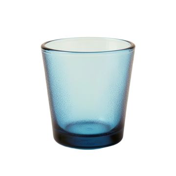 Summit Bridge Empty Candle Holder - Blue