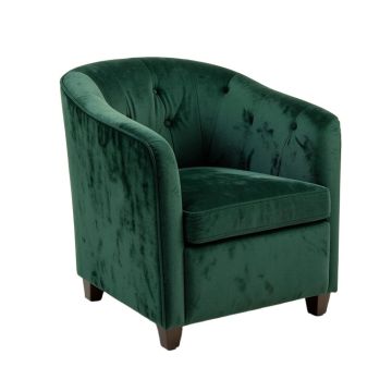 Evangely Tufted Velvet Side Chair