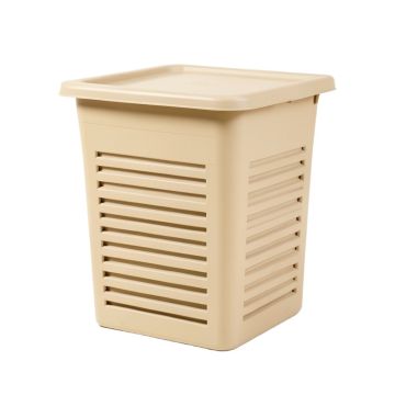 Willow Bridge Closed Garden Compost Bin - Beige
