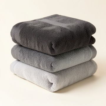 Marin 4 Piece 100 % Cotton Bath Towel Set (synthetic illustration; no displayed measurements)
