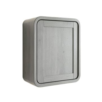 Reed Arc Wall-Mounted Laundry Cabinet - Gray