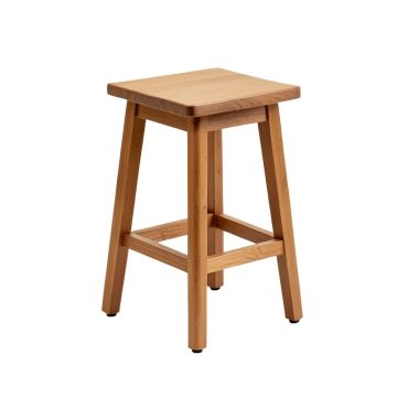 Haslingden Solid Wood 24 '' Counter Stool