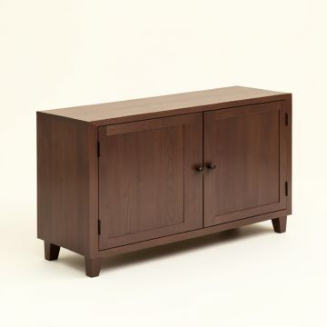 Kitchen Storage Sideboard And Buffet Server Cabinet-Brown Color (synthetic illustration; no displayed measurements)