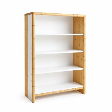 Shore Canyon Freestanding Bookcase - White