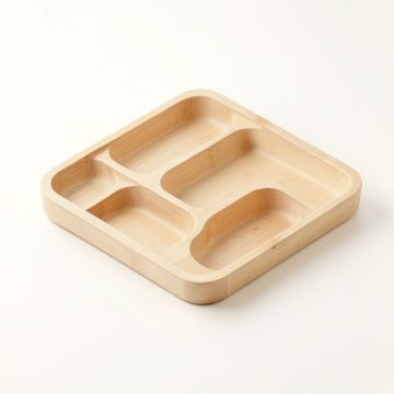 Flint Branch Empty Pantry Drawer Organizer Insert - Ivory (synthetic illustration; no displayed measurements)