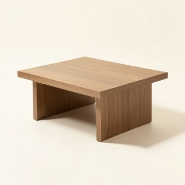 Eggers Solid Coffee Table (synthetic illustration; no displayed measurements)