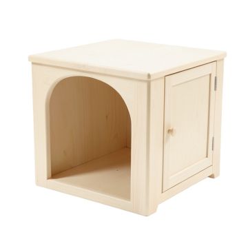 Fern Brook Empty Furniture-Style Litter Enclosure - Ivory