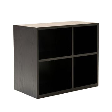 Hazel Canyon Desktop Shelving Unit - Black