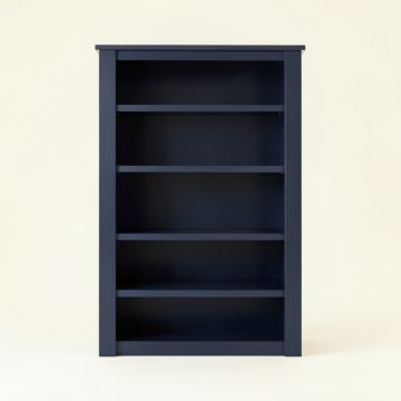 Alder Falls Freestanding Bookcase - Navy (synthetic illustration; no displayed measurements)
