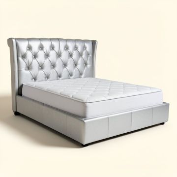 Pihu Tufted Upholstered Standard Bed (synthetic illustration; no displayed measurements)