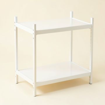 Harbor Branch Empty Countertop Canister Rack - White (synthetic illustration; no displayed measurements)